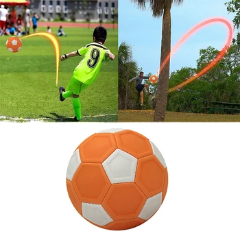 Līknes Novirzīšanās Futbola Bumbu Burvju Futbola Rotaļlieta Lieliska Dāvana Bērniem Ideāls Āra Spēles Futbola Treniņu Vai Spēli