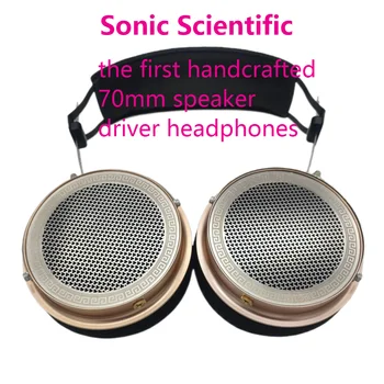 Pirmais Aurras bezvadu Bluetooth roku darbs 70mm skaļrunis brauc austiņu Korpusa Diy stereo, subwoofer, sporta datora austiņas