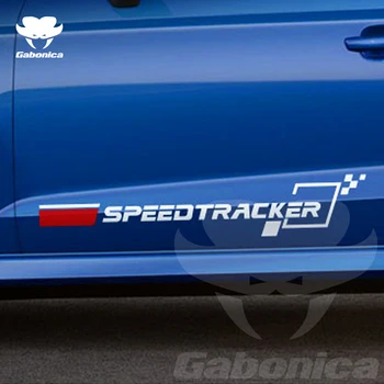 2gab SpeedTracker Auto Stils Uzlīmes, Auto Virsbūves Uzlīmes Aksesuāri Audi Sline RS Quattro A1 A3 A4 A5 A6 A7 A8 Q2 Q3 Q5 Q7 TT