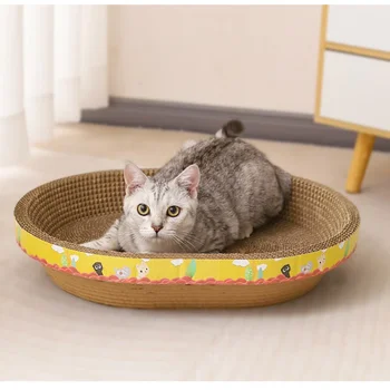 Vairumtirdzniecības Pet Cat Toy Ne-lint Gofrēta Nulles Valdes Pad Ligzdu Apmācība Kāpšanas Nagi Dēļi Aksesuāri Kaķiem