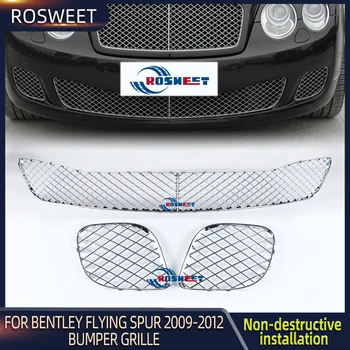 ROSWEET Automašīnas Priekšējā Bufera Aizsargs Režģis Režģis Režģis Mash Auto Daļas Bentley Flying Stimulēt 2009-2012 Auto Piederumi 3W5807667