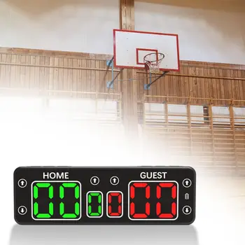 Elektronisko rezultātu Tablo, Daudzfunkcionāls Mini Digital Galda Tablo Rezultāts Turētājs Spēlēm Teniss Basketbols Beisbols Telpās