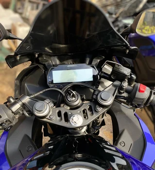 Izturīgs Motociklu DATORA Priekšējā Vējstikla Aizsargs, lai R15 V3