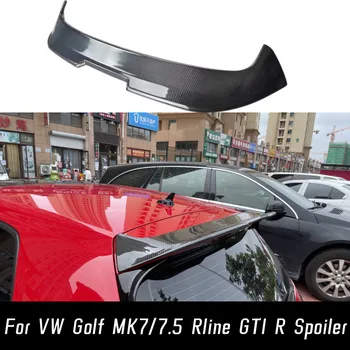 Nekustamā Oglekļa Fibe Aizmugures Jumta Bagāžnieka Vāks Auto Spoilers Wings For Volkswagen Golf MK7/7.5 Rline GTI R VW 2013 -2020 Tūninga Aksesuāri