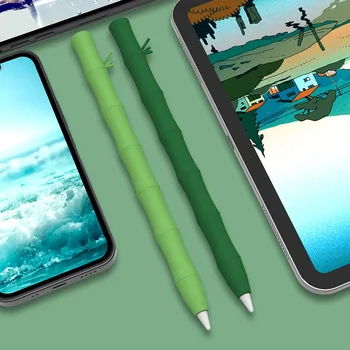 Pencil Case For Apple Zīmuli 2. Paaudzes Mīksta Silikona seguma iPad Stylus Pen iPad Piederumi 애플펜슬 케이스