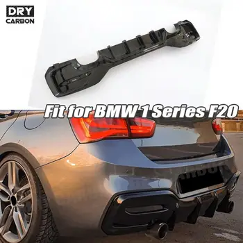 Automašīnas Aizmugurējo Lūpu Difuzoru Spoilers priekš BMW 1 Series M Sport F20 F21 M135i M140i 2017 2018 Aizmugurējā Bufera Difuzoru Piederumi
