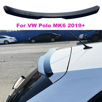Par Volkswagen Polo MK6 2019+ Polo Max Asti Augšējā Spārna Spoileris Eksterjera Modifikāciju