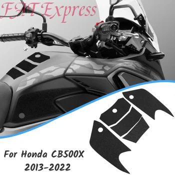 Ir 2021. CB500X Tvertne Pad Aizsargs Honda CB 500 X CB500 X 2013-2022 Motociklu Uzlīmes Decal Gāzes Degvielas Ceļa Saķeri Vilces Pusē Pad
