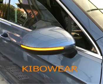 Dinamiskā Blinker VW Golf MK8 VIII GTI R 8 GTD GTE LED Pagrieziena Signāla Gaismu Spogulis Indikators Sērijveida 2020 2021 2022