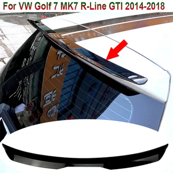 SPĪDUMS ABS Automašīnas Aizmugurējā Bagāžnieka Jumta Spoilers Spārniem 2014 - 2018 VW Golf 7 MK7 R-Line GTI Auto Astes Bagāžnieka Spoileri Ārējie Vāka uzlīmes