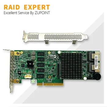 ZUPOINT Super-micro AOC-S2208L-H8IR RAID Kontrolieris Karti 1GB 8 Portu SATA SAS 6Gb/s PCI E RAID Expander Karte