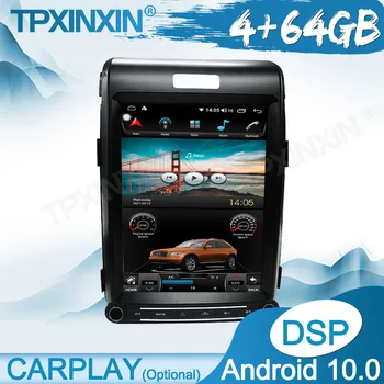 Bezvadu Carplay 4+64G Android 10 Ford F350 Auto Multimediju Atskaņotāju Auto Radio, magnetofons GPS Navigācijas DSP IPS Galvas Vienības