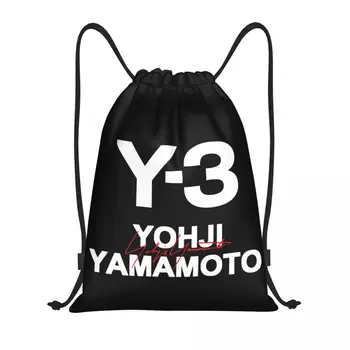 Pasūtījuma Yohji Yamamoto Aukliņu Soma Sieviešu, Vīriešu, Vieglus Sporta Zāle Uzglabāšanas Mugursoma