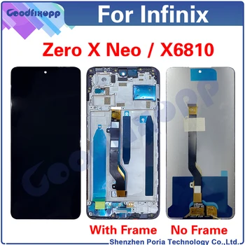 Par Infinix Nulles X Neo X6810 LCD Displejs, Touch Screen Digitizer Montāža Remonts Rezerves Daļas