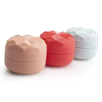 Silikona Cream Jar nodilumizturīga Uzpildāmas Pārnēsājamo Uzglabāšanas Kaste Ūdensizturīgs daudzfunkcionāls ādas kopšanas Iepakojuma Kaste Sievietēm