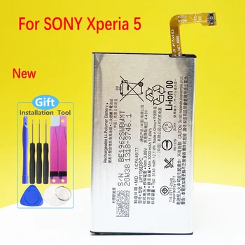 100% JAUNS Akumulators SONY Xperia 5 LIP1705ERPC 3140mAh Tālrunis Augstas Kvalitātes