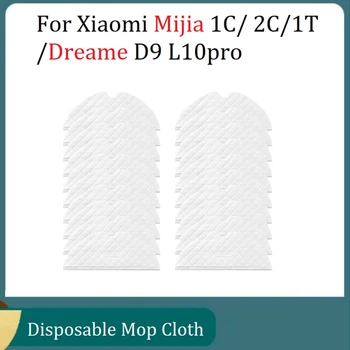 Vienreizējās lietošanas Mop Auduma Xiaomi Mijia 1C/ 2C/1T /Dreame D9 L10pro putekļsūcējs Rezerves Daļas Lupatu