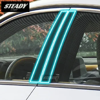 Par Lexus ES 2018-2022 2023 Auto Eksterjera Auto stiklu Pīlārs Anti-scratch TPU aizsargplēvi Anti-scratch Remonts Piederumi