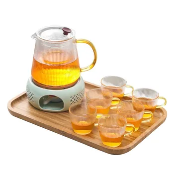 Keramikas Tējkanna Siltāks Turētājs Bāzes Tējas Siltāks Izolācijas Bāzes Tēja, Kafija, Ūdens Siltāks Sveču Sildīšanas Bāzes Turētājs Teaware