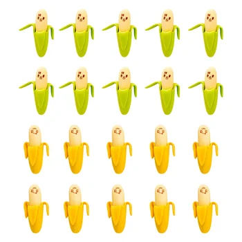 40 Gab. Dzēšgumiju Top Hat Karikatūra Dzēšgumijas Banānu Glītu Piegādēm Mazos Tpr Bērnu Studentiem Kancelejas Preces