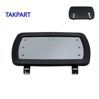 TAKPART Auto 6 LED Apgaismota Clip-On saulessarga/Vanity Spogulis, Automātiskās Gaismas Vāciņu Kosmētikas Spoguļi Interjera