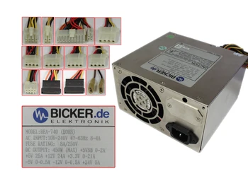 BICKER BEA-740 ROHS Servera Barošanas 450W